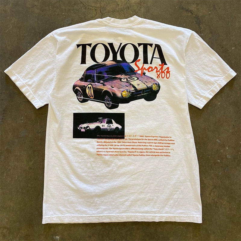 Toyota Supra Car T-Shirt Tide