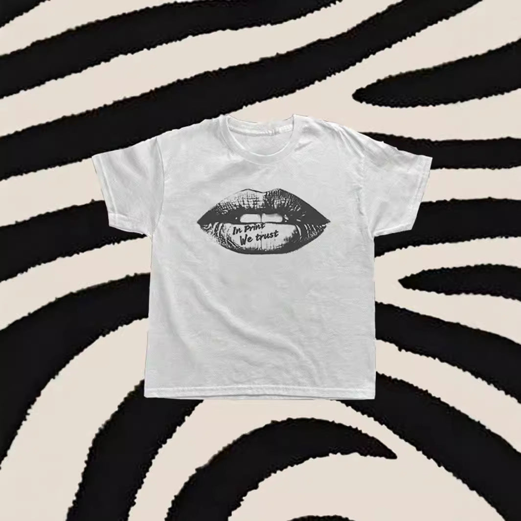 Sexy lips Baby tee