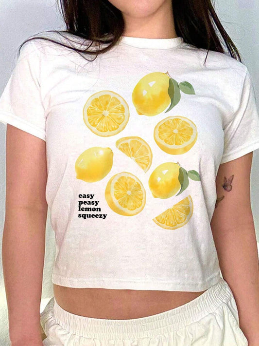 Lemon Fruit Baby tee